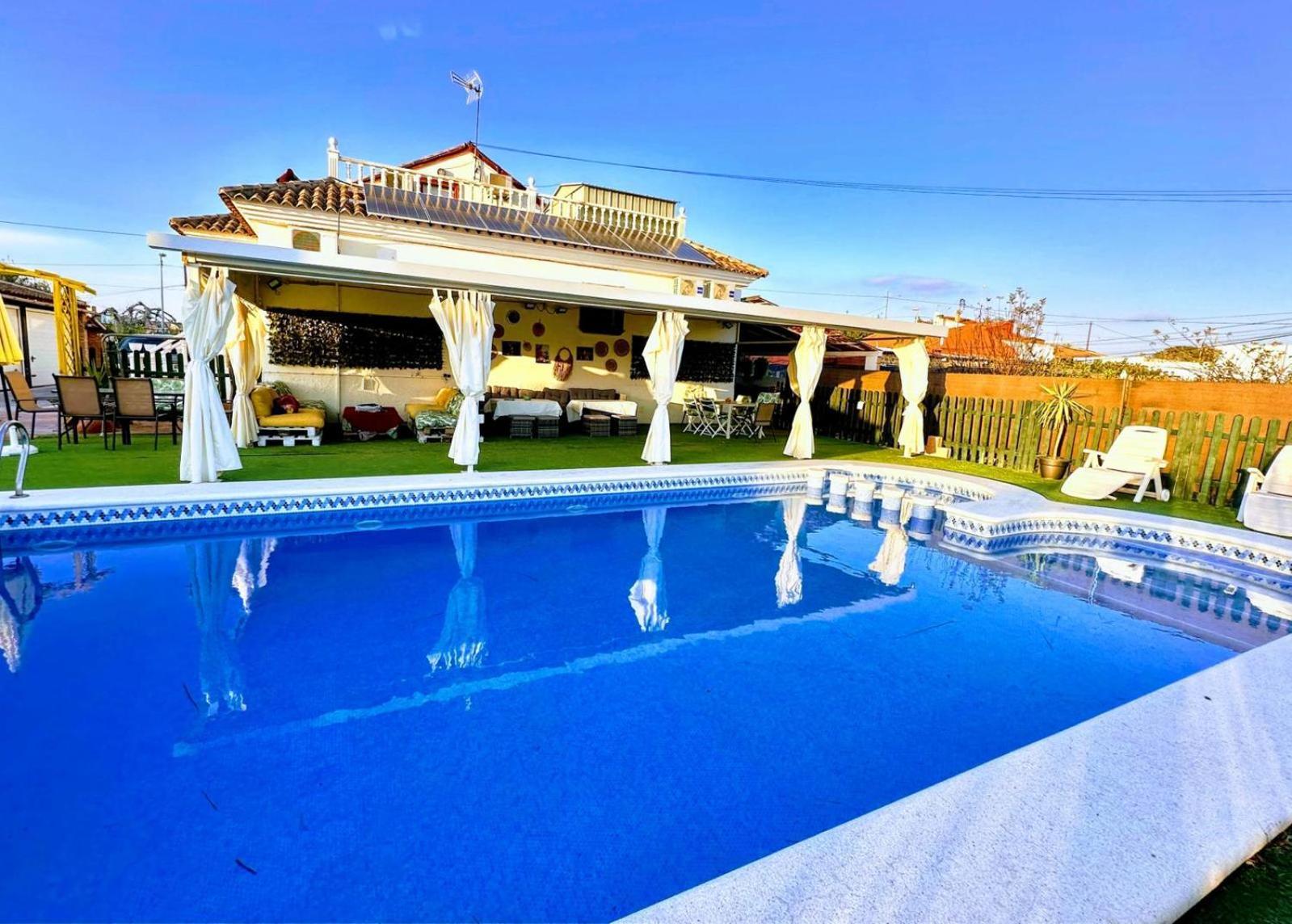 Casa Rural A 4Km De Murcia Con Piscina Y Spa Caliente Exterior photo