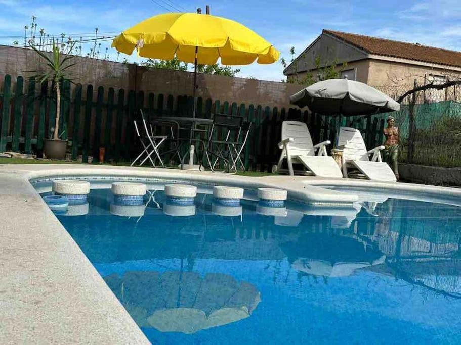 Casa Rural A 4Km De Murcia Con Piscina Y Spa Caliente Exterior photo